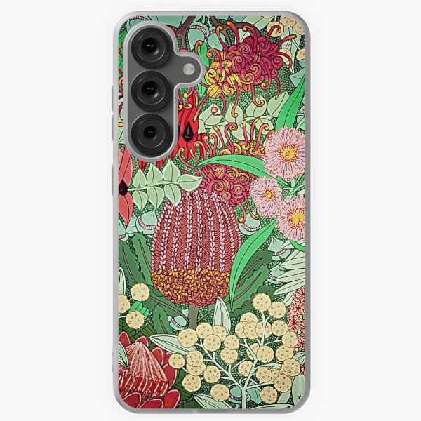 Item preview, Australian Natives Botanical Pattern designed and sold by Charlotte Weaver.