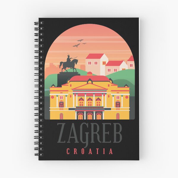 Artikelvorschau, zagreb Kroatien entworfen und verkauft von pirminio.