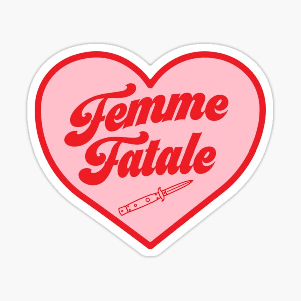 Femme Fatale Sticker