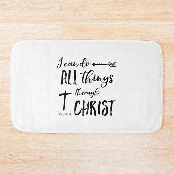 Item preview, All Things Through Christ - Phil 4:13  designed and sold by SimplyPut.