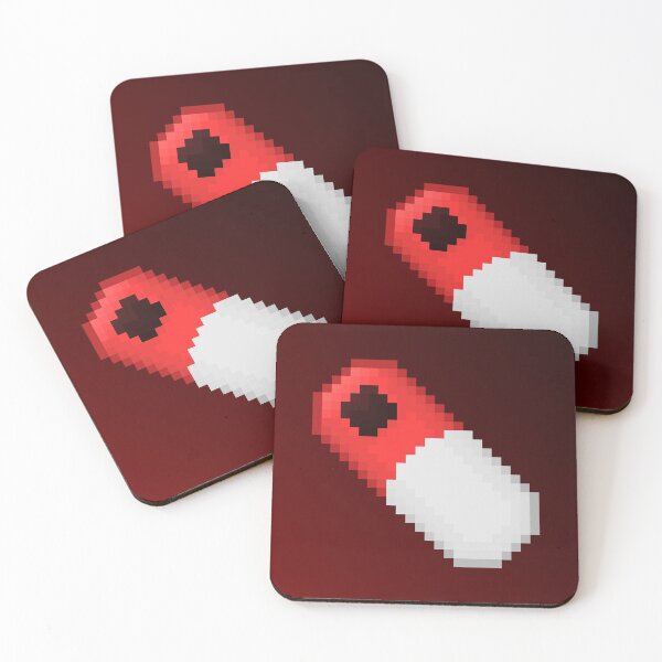 Item preview, Aesthetic Red Pill Pixel Art designed and sold by Gavirlas.