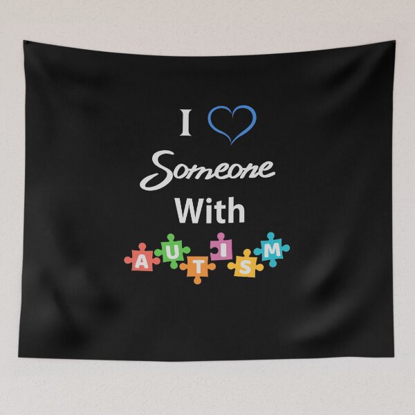Item preview, I Love Someone With Autism awareness designed and sold by SparkleLiveLife.