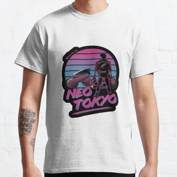 style3 Neo Tokyo Pilule T-Shirt Homme Anime Manga Tokio