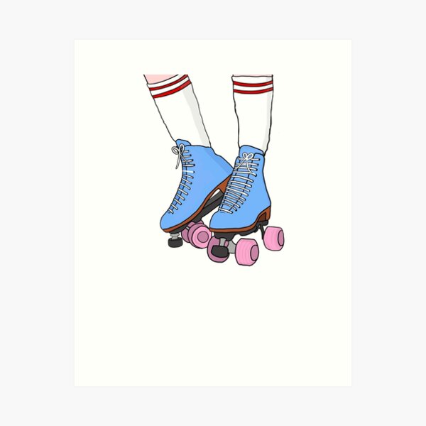 vintage gay men roller skates pinup