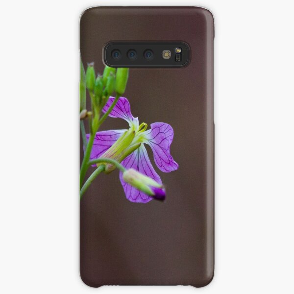 Purple Flower Samsung Galaxy Snap Case