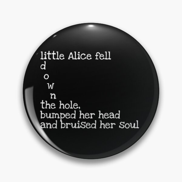 Item preview, Alice in wonderland quote designed and sold by Geek6479.