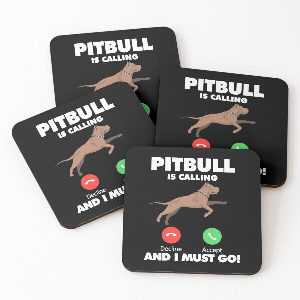 Item preview, Dog Pitbull is Calling and I Must Go designed and sold by HelloFromAja.