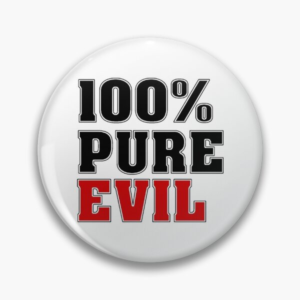 Item preview, 100% PURE EVIL designed and sold by DoodleDashCollective.