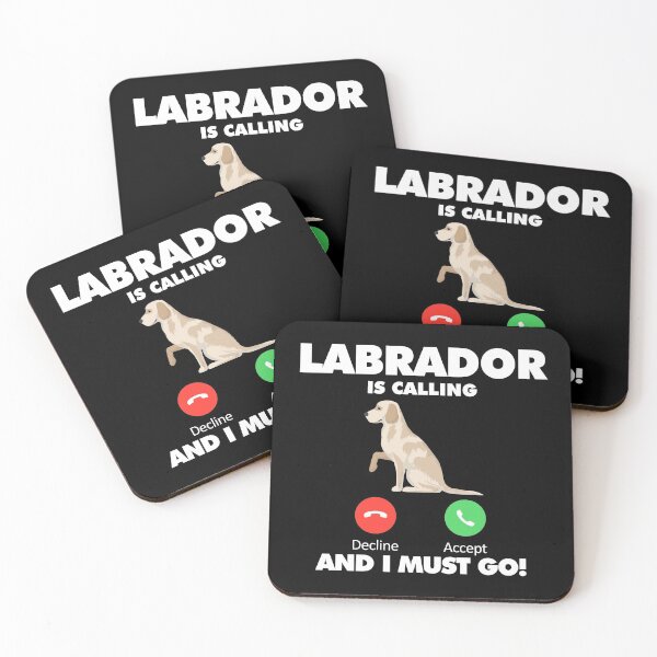 Item preview, Dog Labrador is Calling and I Must Go designed and sold by HelloFromAja.