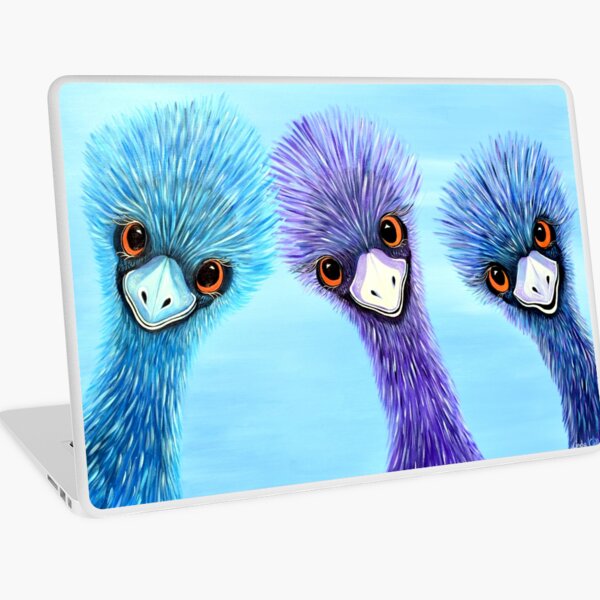The Three Amigos - Emus Laptop Skin