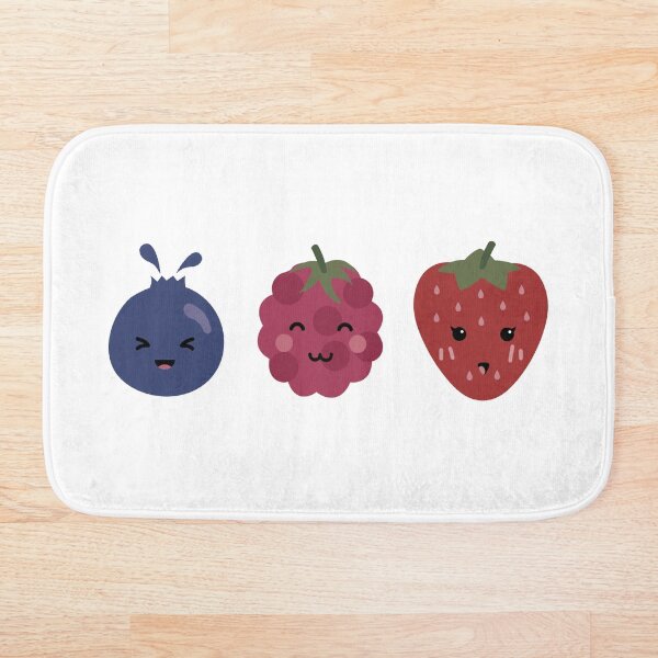 Berry Trio Bath Mat