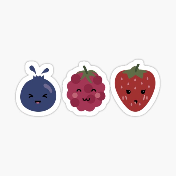 Berry Trio Sticker