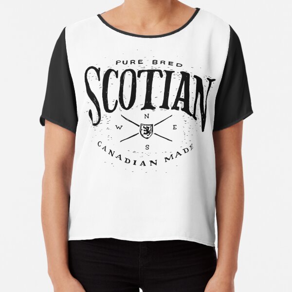 Pure Bred Scotian Chiffon Top