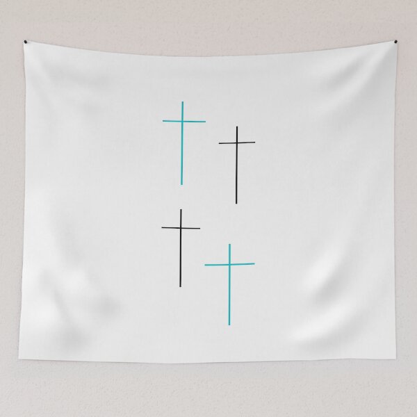 Item preview, cross stickers designed and sold by LeighAnne64.
