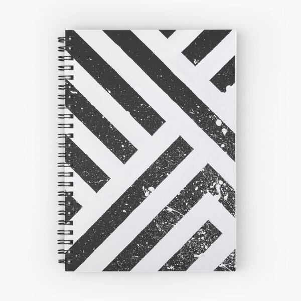 Item preview, Pintura de chevron blanco y negro designed and sold by emberstudio.