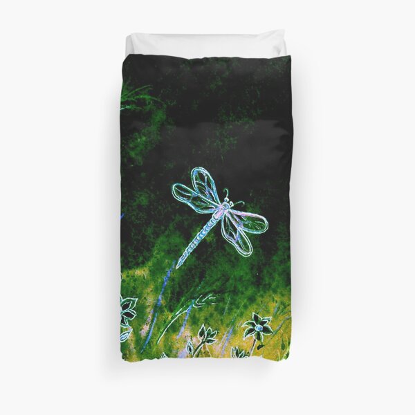 Angel Dragonfly Duvet Cover