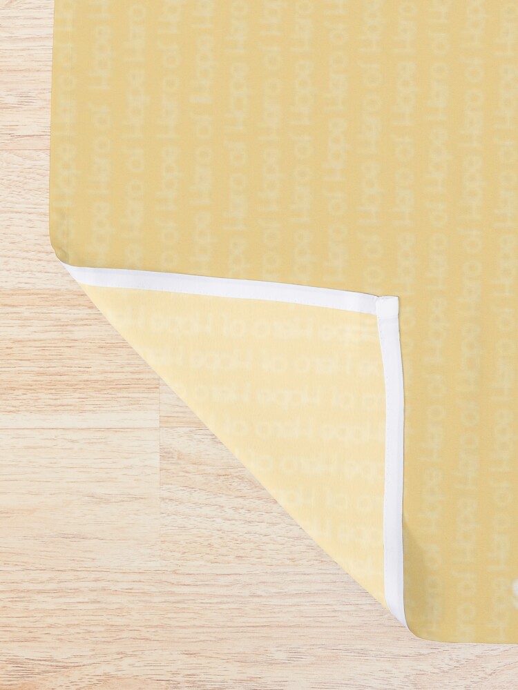 Alternate view of Hero Of Hope Shower Curtain