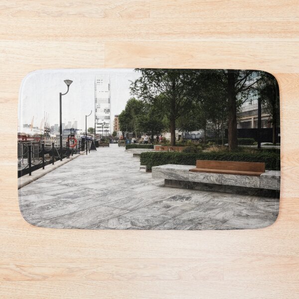Item preview, Walkway along the Thames, Canary Wharf, London, UK designed and sold by Yannik Hay.
