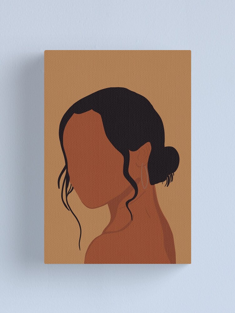 Alternate view of Golden Honey Goddess 1 Canvas Print