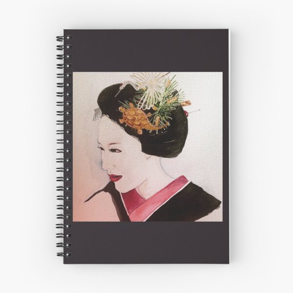 Item preview, Maiko with Turtle & Crane Kanzashi designed and sold by Madonna Wozny.