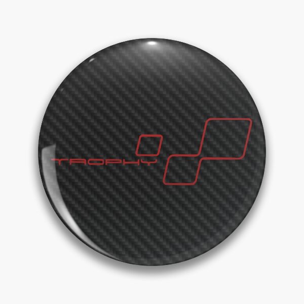Item preview, RS Trophy Carbon Style Emblem - Performance Car Inspired Poster designed and sold by Road To Track.
