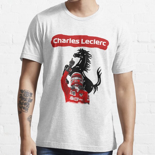 t shirt ferrari charles leclerc