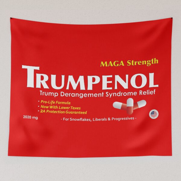 Item preview, Trump 2020 - Trumpenol, KAG, MAGA, President Trump, Donald Trump, Anti Liberal, Snowflake, GOP designed and sold by tomiesto.