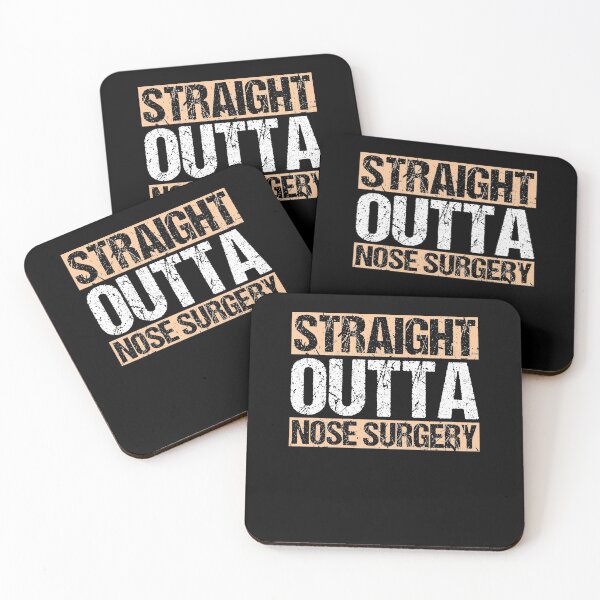 Item preview, Straight Outta Nose Surgery Get Well Soon Gift designed and sold by Sinful Charm.
