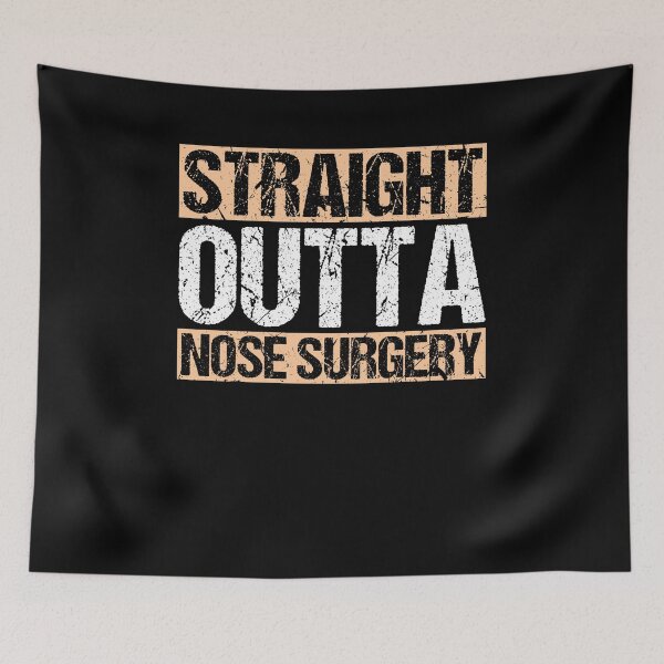 Item preview, Straight Outta Nose Surgery Get Well Soon Gift designed and sold by Sinful Charm.