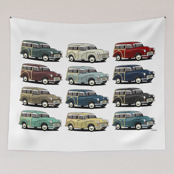 Item preview, Morris Minor 1000 Traveller designed and sold by car2oonz.