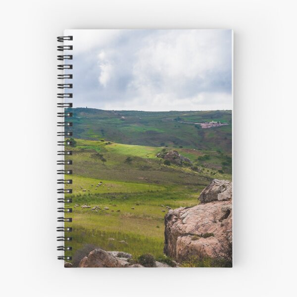 Item preview, Greenfields in Drousia - Landscape with Sheep designed and sold by Vienewi.