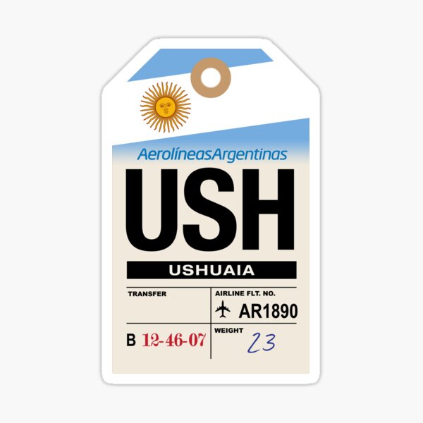 Ushuaia What Sticker by Playscores for iOS & Android