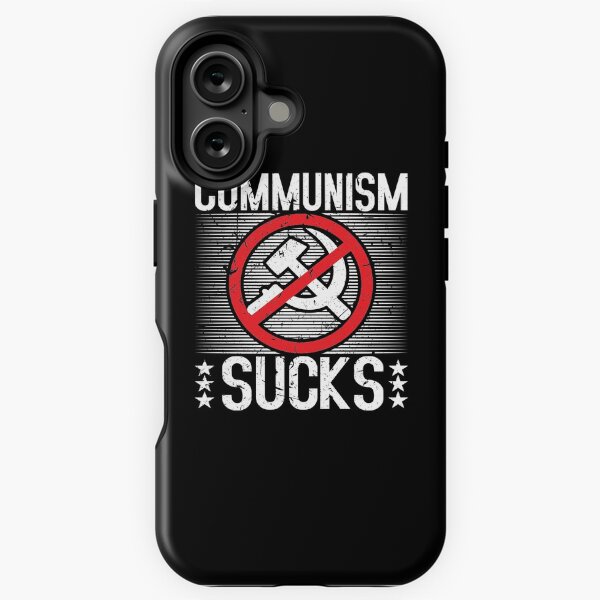 Item preview, Kommunismus saugt antikommunistische Pro-Demokratie designed and sold by Sinful Charm.