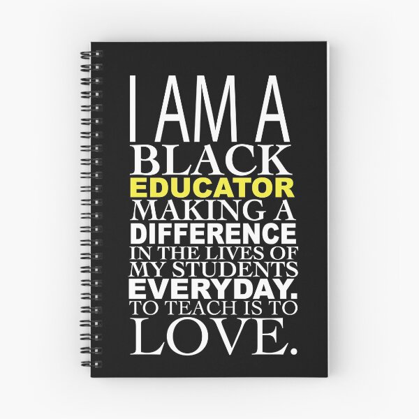 Item preview, Black Teacher Educator Quote designed and sold by blackartmatters.