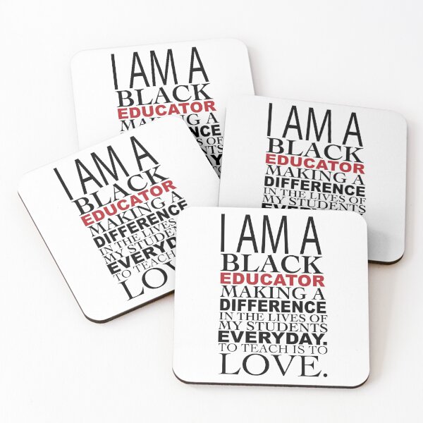 Item preview, Black Teacher Educator Quote designed and sold by blackartmatters.
