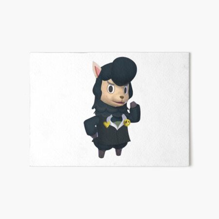 Josuke Animal Crossing Villager Art Board Print By Uwujojouwu Redbubble