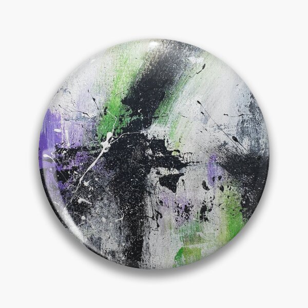 Item preview, Abstract acrylic painting on canvas #68 designed and sold by emberstudio.