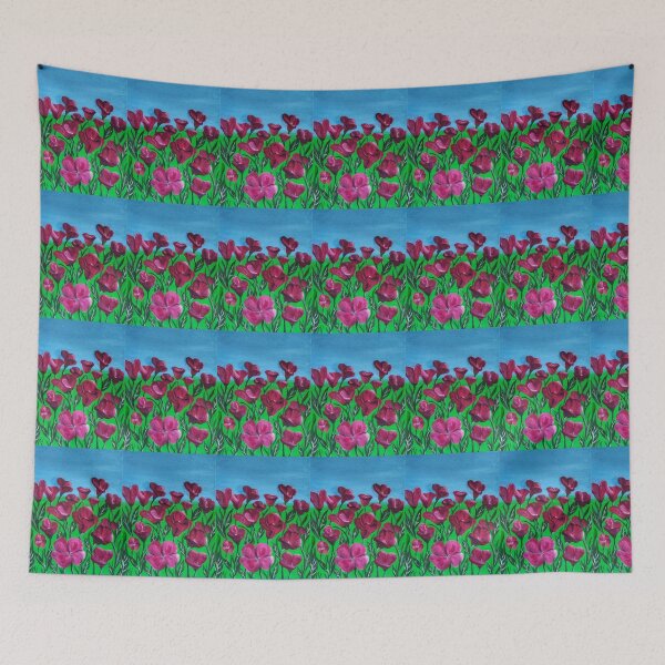 Item preview, Red flowers designed and sold by TiendaTina.