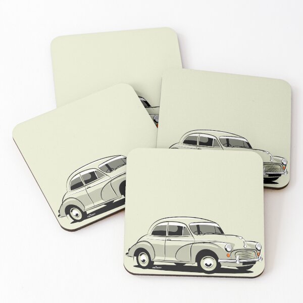 Item preview, Morris Minor 1000 2-door Old English White designed and sold by car2oonz.