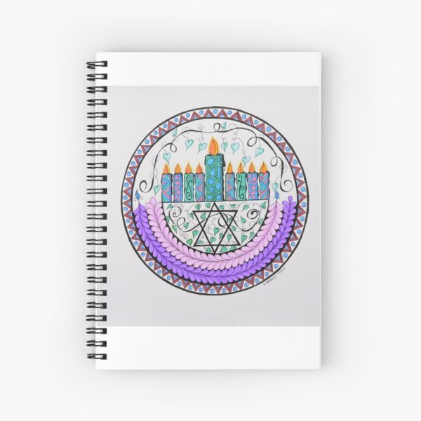 Item preview, Haunkkah Menorah/2 - Feathers/1 designed and sold by EllenGambrell.
