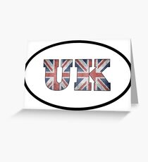 United Kingdom Greeting Card