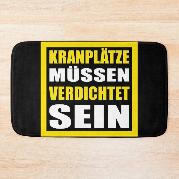 Item preview, Kranplätze müssen verdichtet sein | Kranführer Ronny designed and sold by Dator.