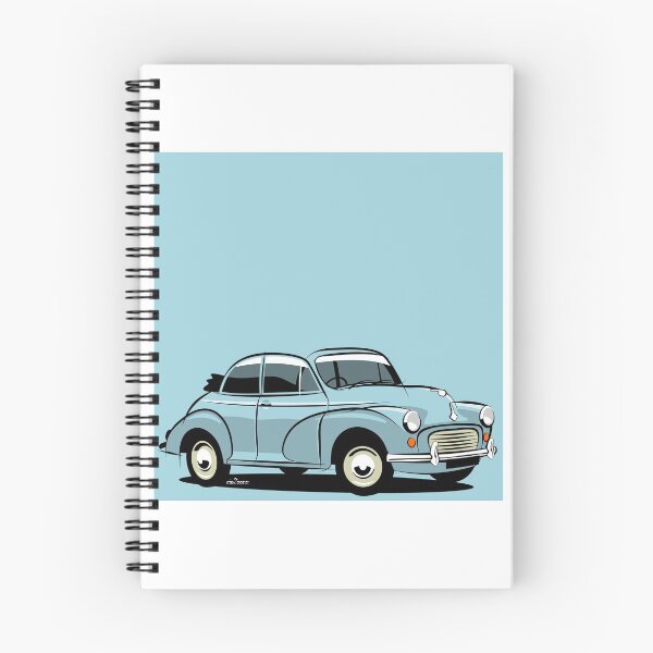 Item preview, Morris Minor 1000 tourer blue designed and sold by car2oonz.