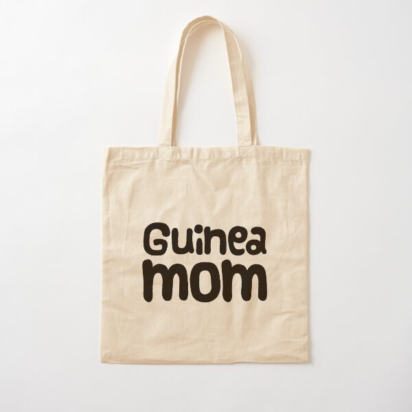 Guinea Pig Mom Cotton Tote Bag