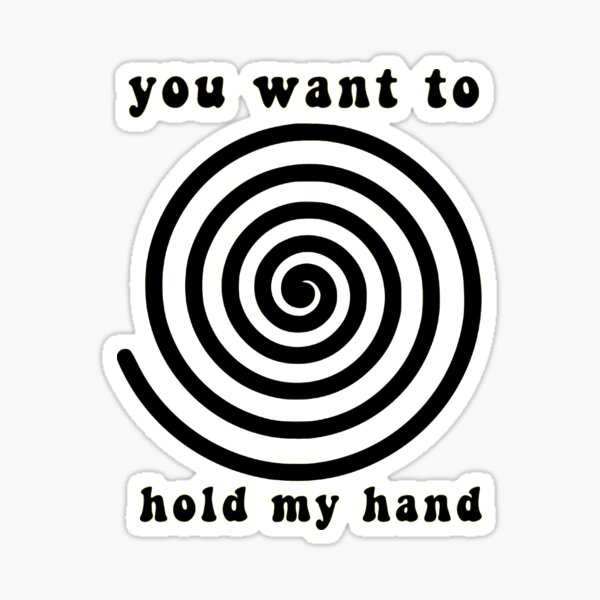 you-want-to-hold-my-hand-sticker-by-53cast-redbubble