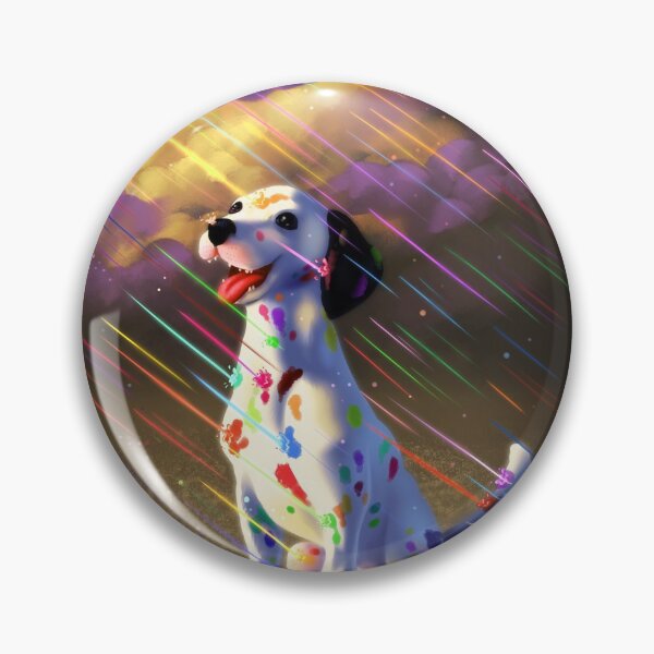 Item preview, Rainbow dalmation designed and sold by DigitalCloud.