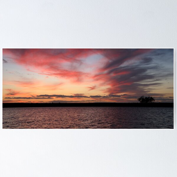 Manor Lakes Sunset Poster