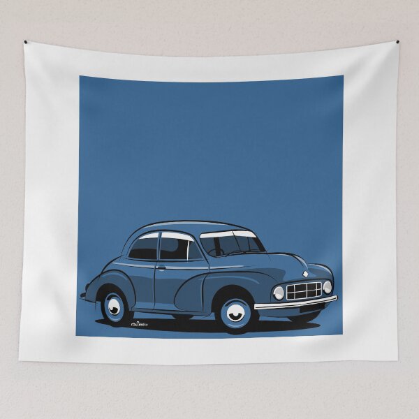 Item preview, Morris Minor mm 2-door blue designed and sold by car2oonz.