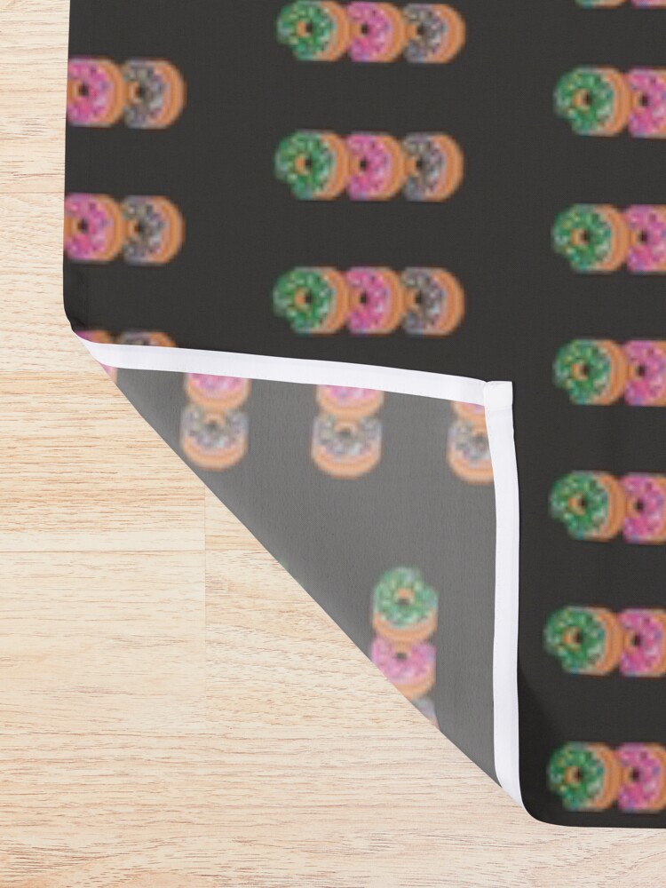 Thumbnail 2 of 5, Shower Curtain, Go nuts for DDDonuts designed and sold by dddperth.