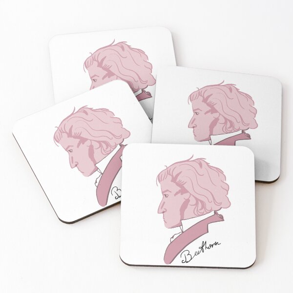 Artikelvorschau, Beethoven entworfen und verkauft von Kathleen Bruce Illustration.